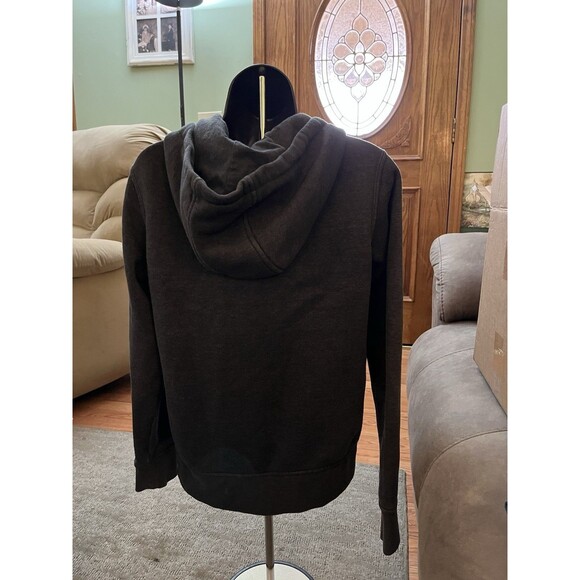 Vintage Carhartt Zip Up Jacket Women’s small 8-10 Dark Gray - Picture 2 of 9